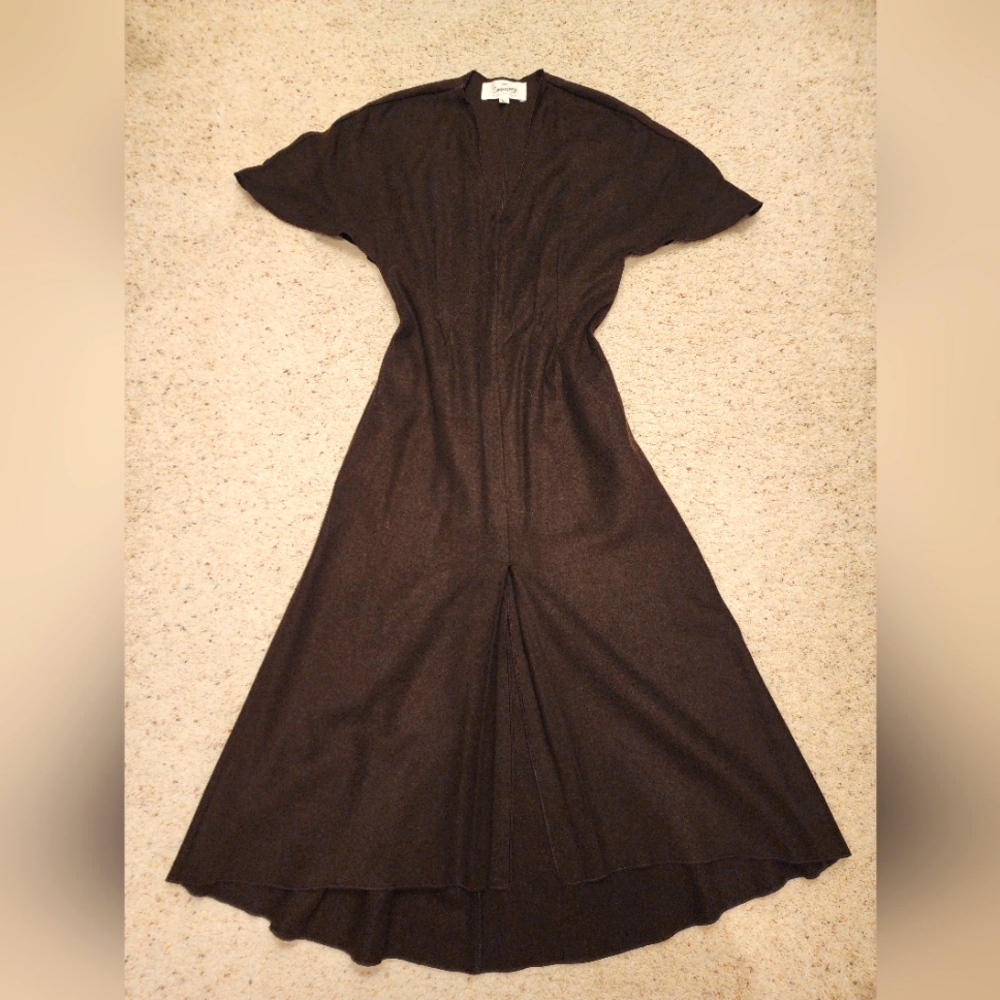 Brown Mango Wool blend Dress